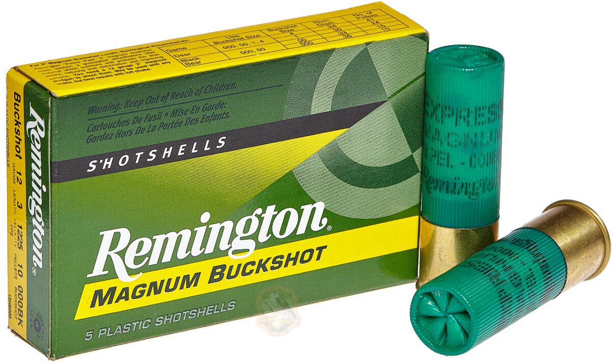 Набій Remington Express Magnum Buckshot кал.12/76 картеч 000 Фото 1