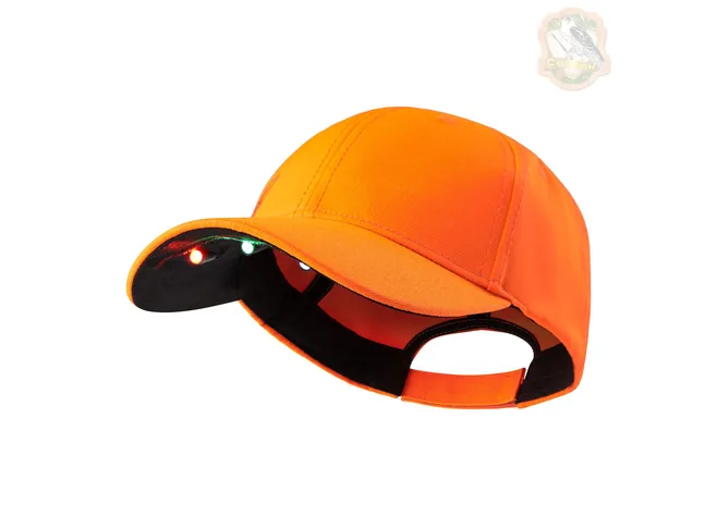 Кепка DeerHunter Cap with LED light (669 DH Orange) Фото 1