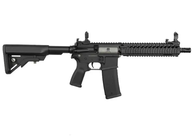 Гвинтівка страйкбольна Evolution Recon Superlite MK18 Mod 1 10.8" Carbontech AEG 6 мм Black Фото 1