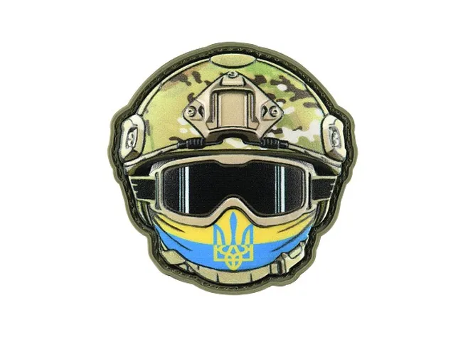 Нашивка M-Tac Emoji №17 MC жовто-блакитна Фото 1
