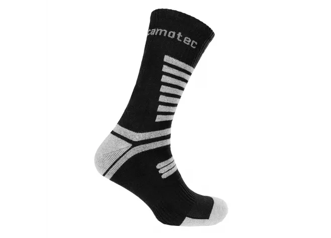 Носки Camotec Merino LongAir 2.0 Черные Фото 1
