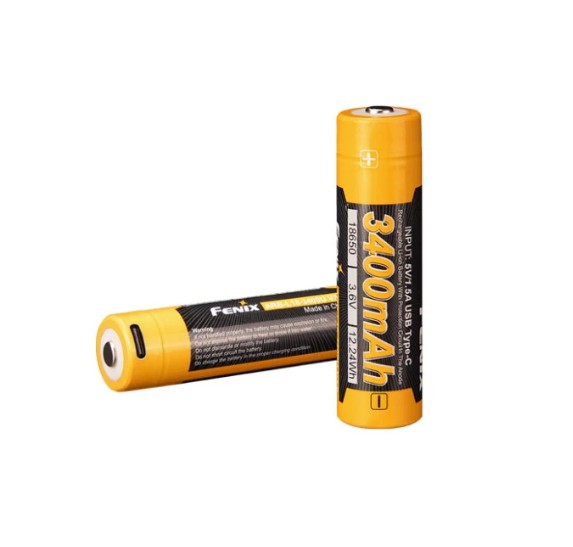 Акумулятор 18650 Fenix (3400 mAh) Type-C V3.0 Фото 1