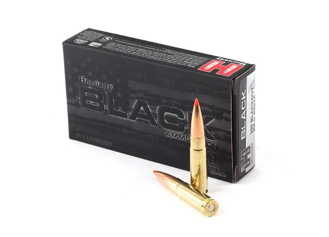 Патрон Hornady Black кал .300 Whisper/Blackout пуля A-Max масса 208 гр Фото 1
