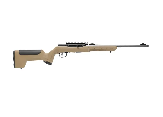 Гвинтівка малокаліберна Savage A22 Takedown кал .22 LR 18" 1/2"-28 FDE Фото 1