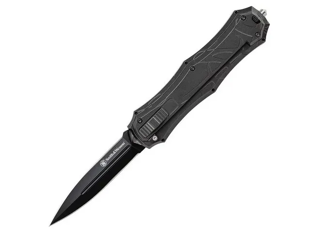 Ніж Smith&Wesson OTF Dagger Grey Фото 1