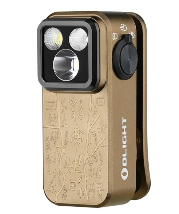 Ліхтар Olight Oclip Pro Ancient script Фото 1