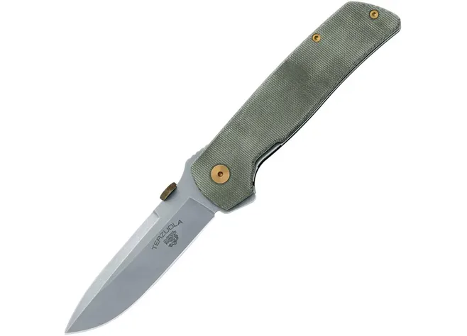 Ніж Fox ATCF Original Gangster Micarta OD Green Фото 1