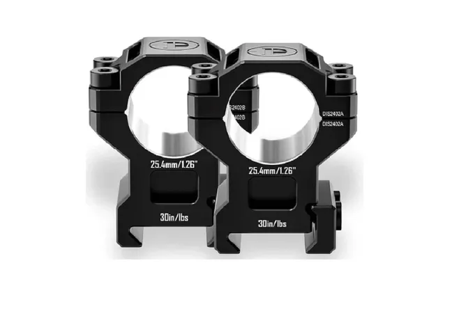 Кільця Discovery Optics 6061 (25.4 мм) Medium на Weaver/Picatinny. ВН – 19.3 мм Фото 1