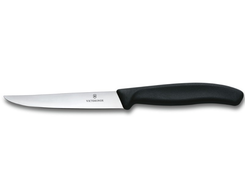 Ніж для стейка Victorinox SWISS CLASSIC 11см чорн 6.7203.20 Фото 1