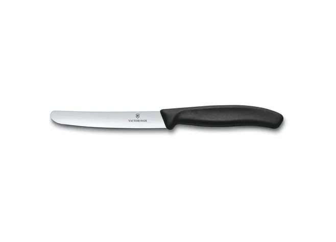 Ніж Victorinox SwissClassic Table 11 см Black (Vx67803) Фото 1
