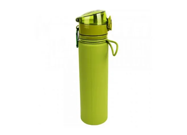 Бутылка силиконовая Tramp 700ml olive Фото 1
