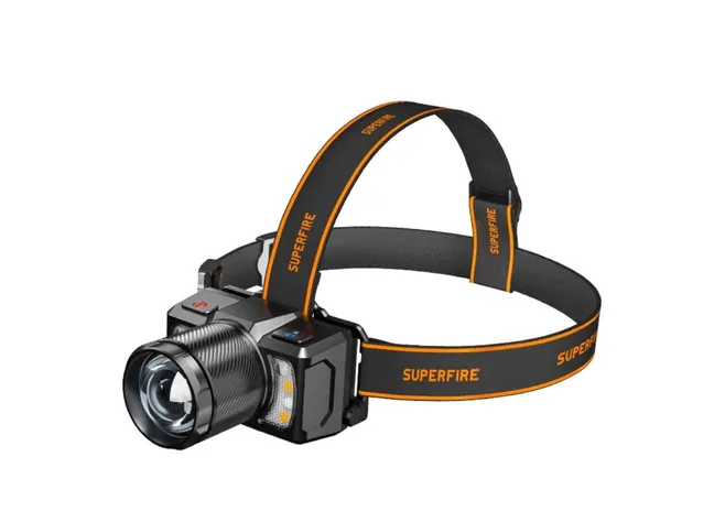 Ліхтар Superfire HL25 Black Фото 1