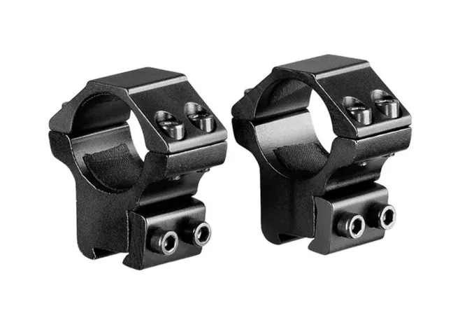Кільця Discovery Scope Mount Rings (25.4 мм) Low на Ластівчин хвіст Фото 1