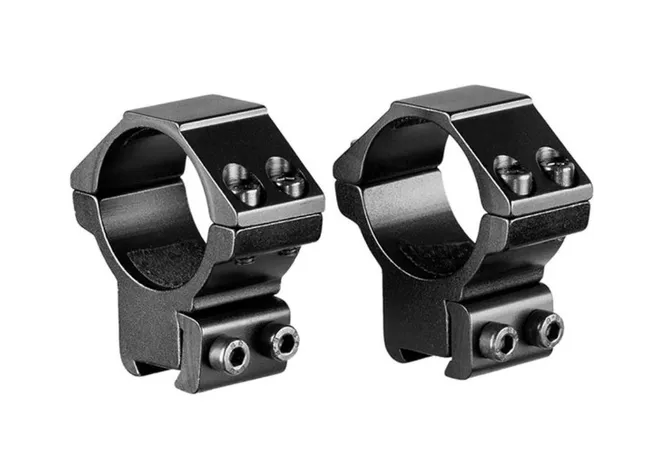 Кільця Discovery Scope Mount Rings (30 мм) Low на Ластівчин хвіст Фото 1