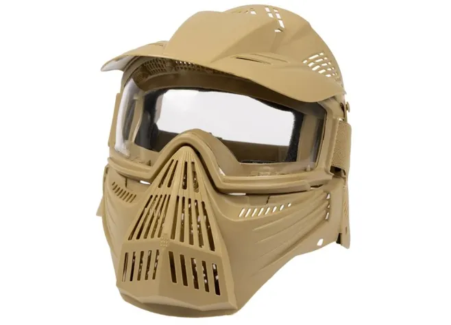 Маска для страйкбола WoSport Transformers Leader Mask Tan Фото 1