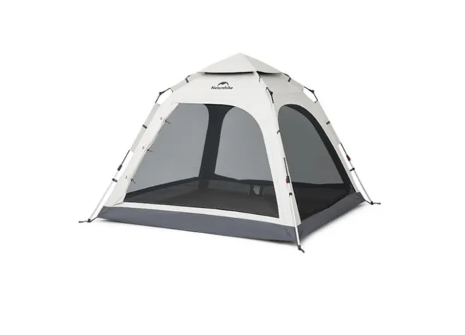 Палатка четырехместная автоматическая Naturehike Ango CNK2550WS010, серая Фото 1