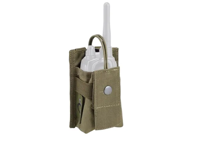 Підсумок Outac Small Radio Pouch. Олива Фото 1