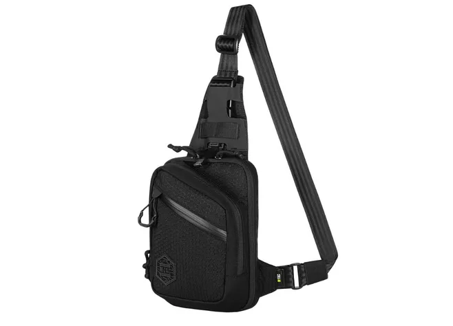 Сумка M-Tac Sling Pistol Bag Hex Black Фото 1