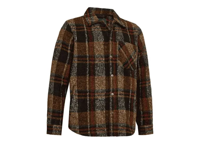 Рубашка DeerHunter Wilder Overshirt (Brown Check) Фото 1