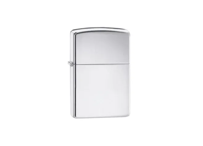 Зажигалка Zippo Reg High Polish Chrome, 250 Фото 1