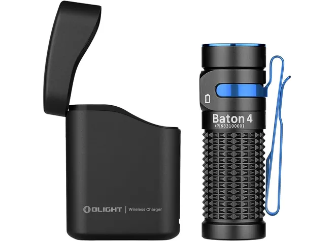 Ліхтар Olight Baton 4 Premium Black Фото 1