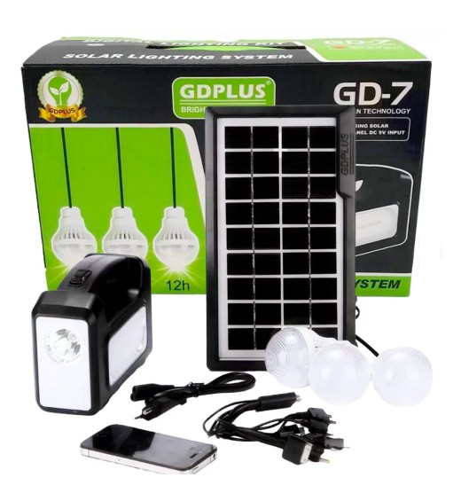 Портативная солнечная станция GDLite GD-7 для кемпинга Фото 1