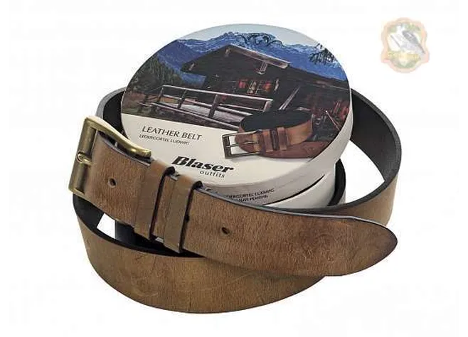 Ремінь Blaser Active Outfits Ludwig світло-коричневий Фото 1