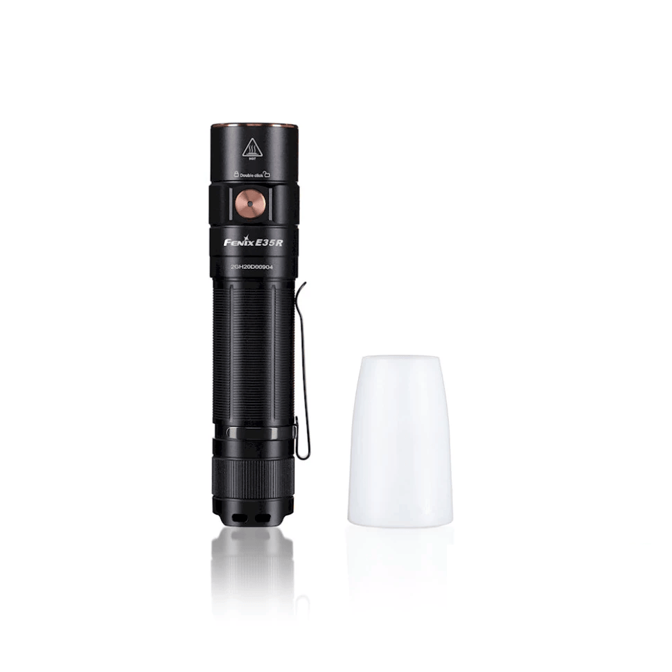 Ліхтар Fenix E35R + дифузор AOD-S V2.0  Фото 1