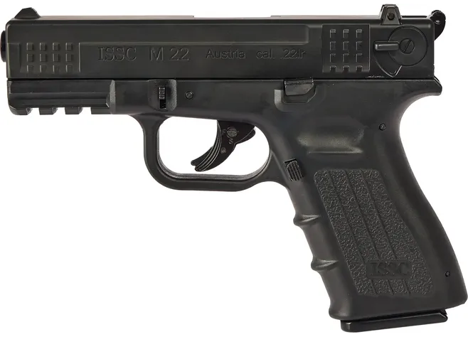 Пистолет пневматический ASG ISSC M22 кал. 4.5 мм Non Blowback Black Фото 1