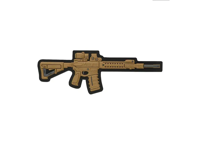 Нашивка M-Tac AR-15 3D PVC Coyote Фото 1