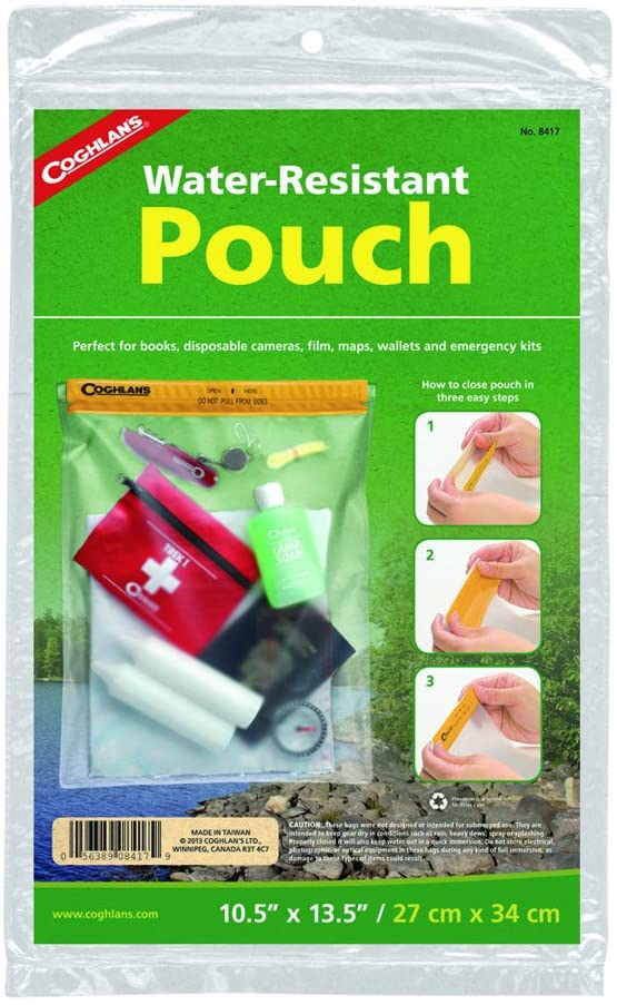 Водонепроницаемый чехол Coghlan`s Water Resistant Pouch 7" x 10" Фото 1