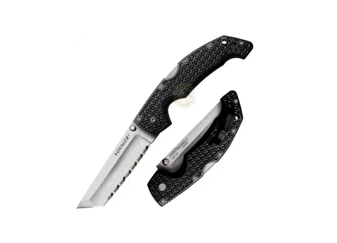 Ніж Cold Steel Voyager Large Tanto Point Serrated Фото 2