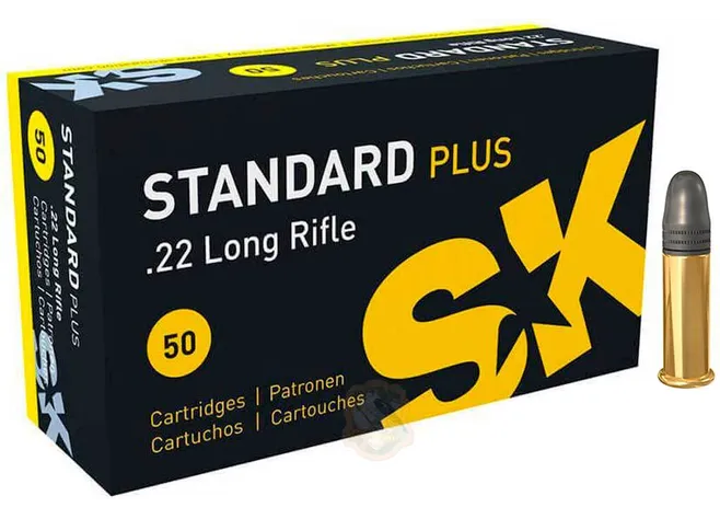 Набій SK Standard Plus кал.22 LR куля 2,59 г/ 40 гран Фото 1