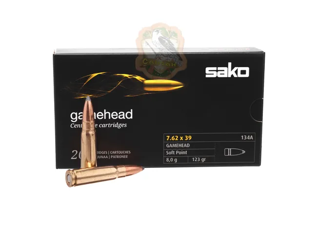 Набій Sako Gamehead SP кал.7.62x39 8,0 гр Фото 1