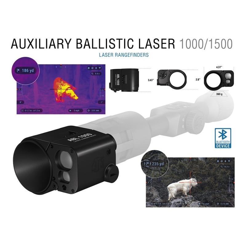 Дальномер лазерный ATN ABL Smart 1500 Фото 2