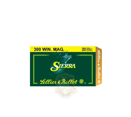 Патрон Sellier & Bellot кал. 300 WinMag пуля SBT маса 12.96 г/ 200 гран Фото 1