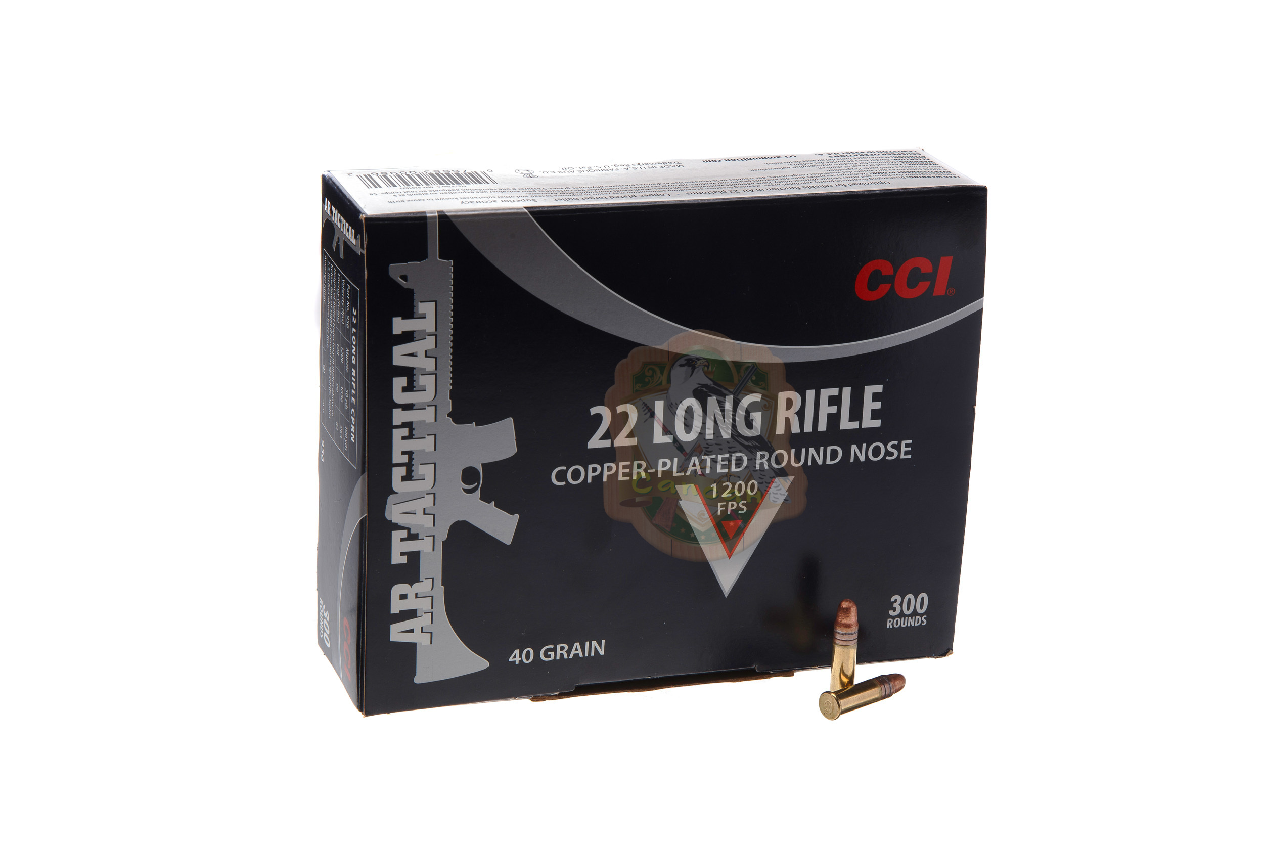 Набій нарізний CCI AR Tactical 22LR 2,59гр CPRN Фото 1