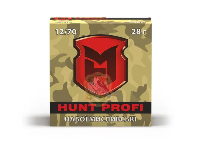 Патрон Тахо "HUNT PROFI" кал. 12х70 №7 28г Фото 1