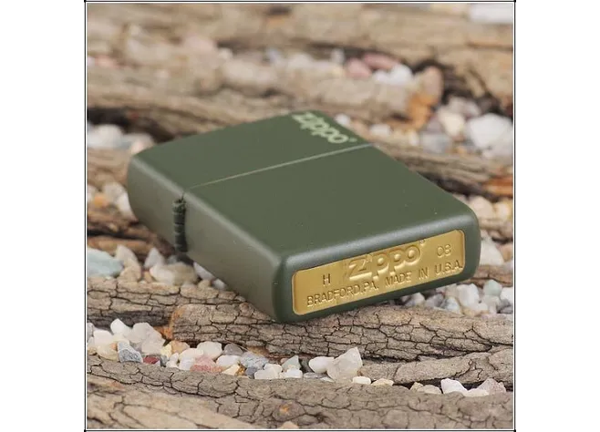 Запальничка Zippo 221GREEN MATTE Фото 2
