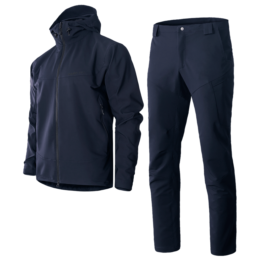 Костюм Camotec LT SoftShell DW Poly Dark Blue Фото 1
