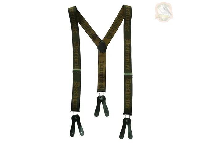 Підтяжки DeerHunter Logo Braces for Buttons (376 Art Green) Фото 1