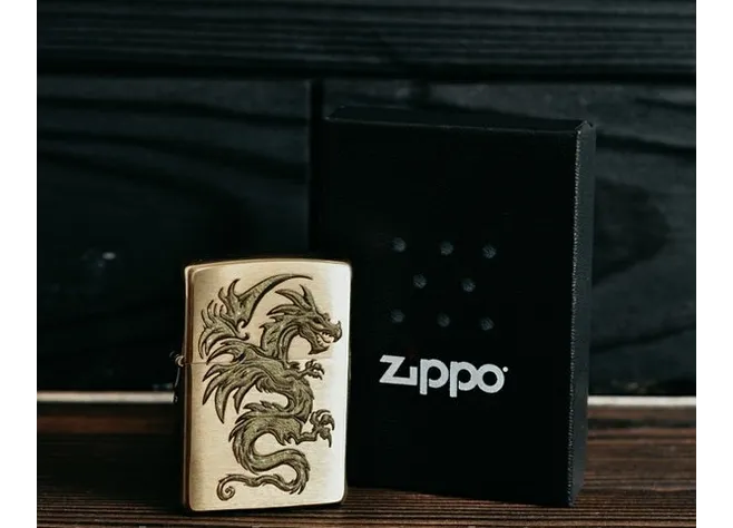 Запальничка Zippo 204B Dragon Design Фото 2