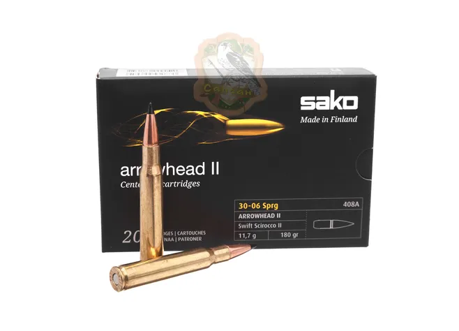 Набій Sako Arrowhead II SP 30-06 Swift Scirocco 11,7гр Фото 1