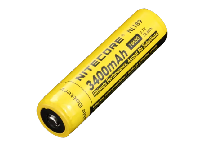 Акумулятор 18650 (3400mAh) Nitecore NL189 Фото 1