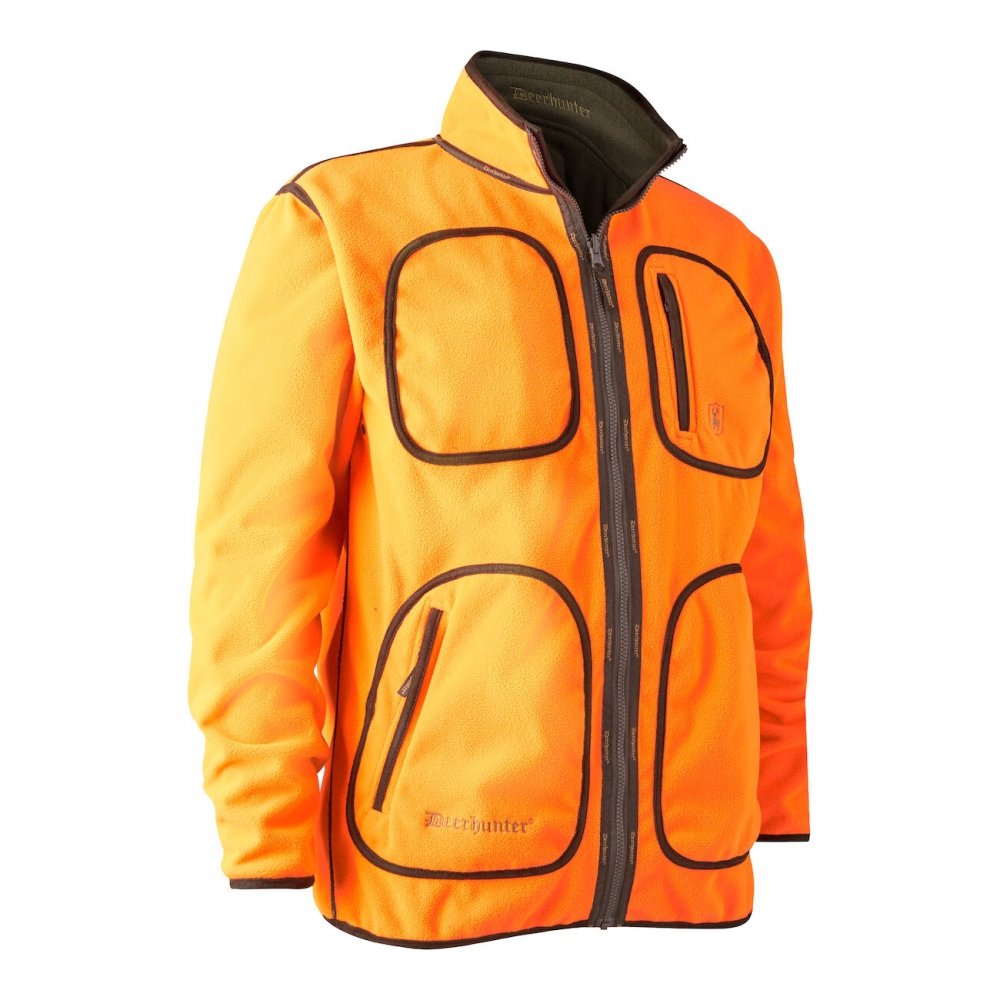 Куртка DeerHunter Gamekeeper Reversible Fleece Jacket (669 Orange) Фото 2