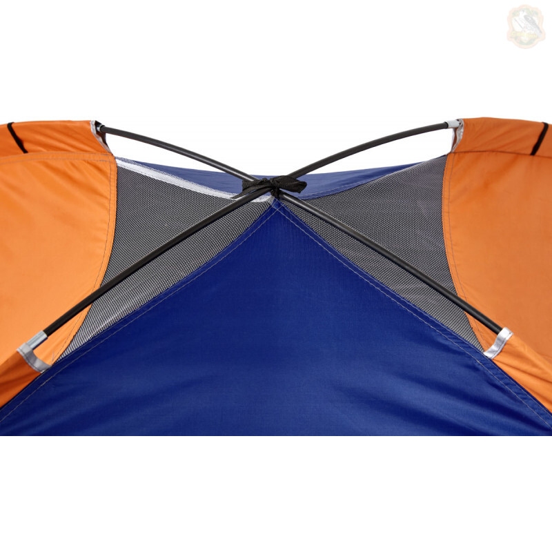 Палатка Skif Outdoor Adventure II 200x200 см. Orange-Blue Фото 2