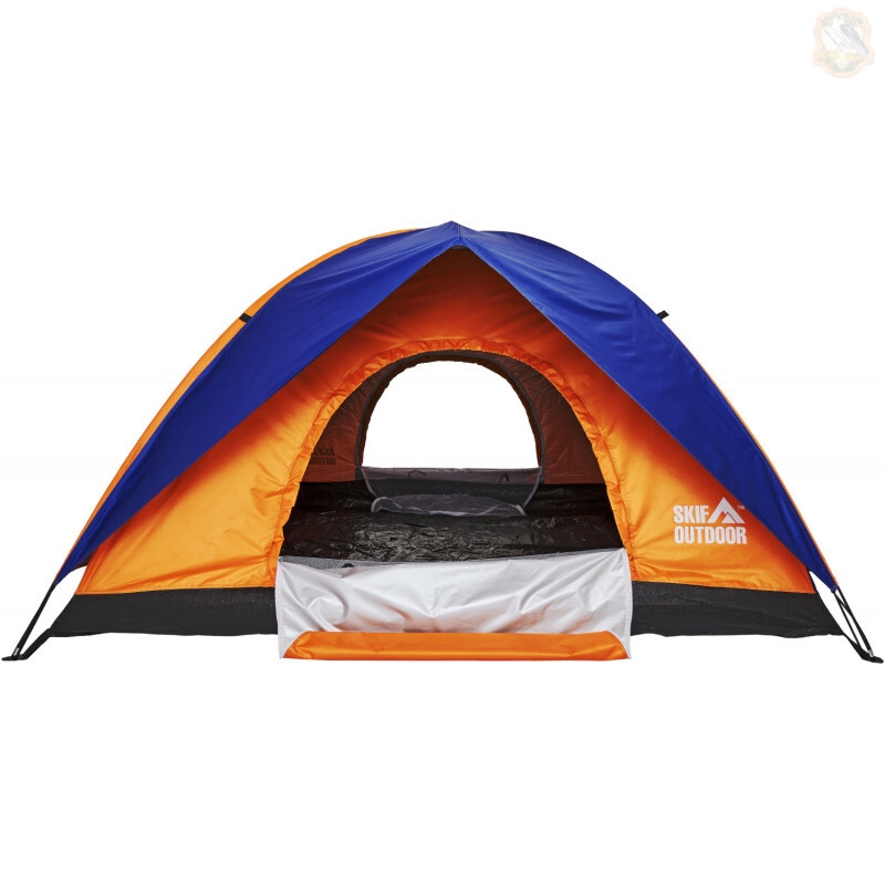 Палатка Skif Outdoor Adventure II 200x200 см. Orange-Blue Фото 3