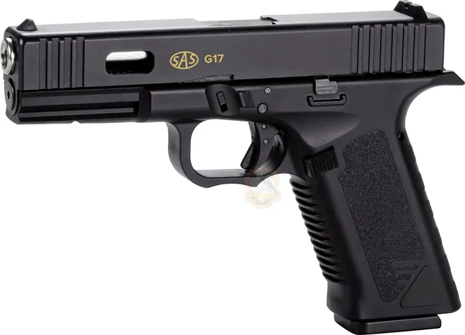 Пістолет пневматичний SAS G17 (Glock 17) Blowback. Корпус - пластик 4,5 мм Фото 1
