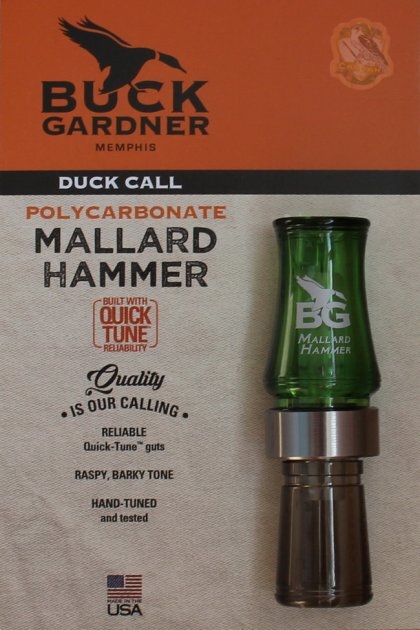 Манок на утку Buck Gardner Mallard Hammer Фото 2
