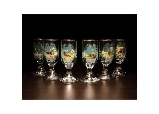 Стопки Jagerglass на ніжці 30мл (6шт) М26 Фото 1